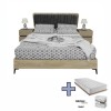 Διπλό κρεβάτι Albi με στρώμα