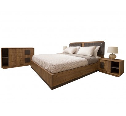 Σετ κρεβατοκάμαρας Diablo (για στρώμα 1,60 x 2,00)