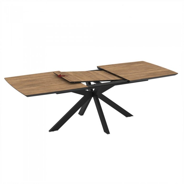 Tραπέζι Felix καρυδί Επεκτεινόμενο