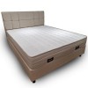 Κρεβάτι Lina με αποθηκευτικό χώρο και ορθοπεδικο στρωμα(160*200 εκ.)