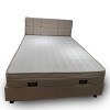 Κρεβάτι Lina με αποθηκευτικό χώρο και ορθοπεδικο στρωμα(160*200 εκ.)