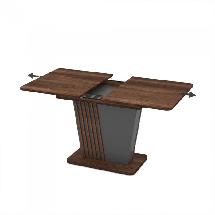 Tραπέζι Linea Καρυδί Επεκτεινόμενο