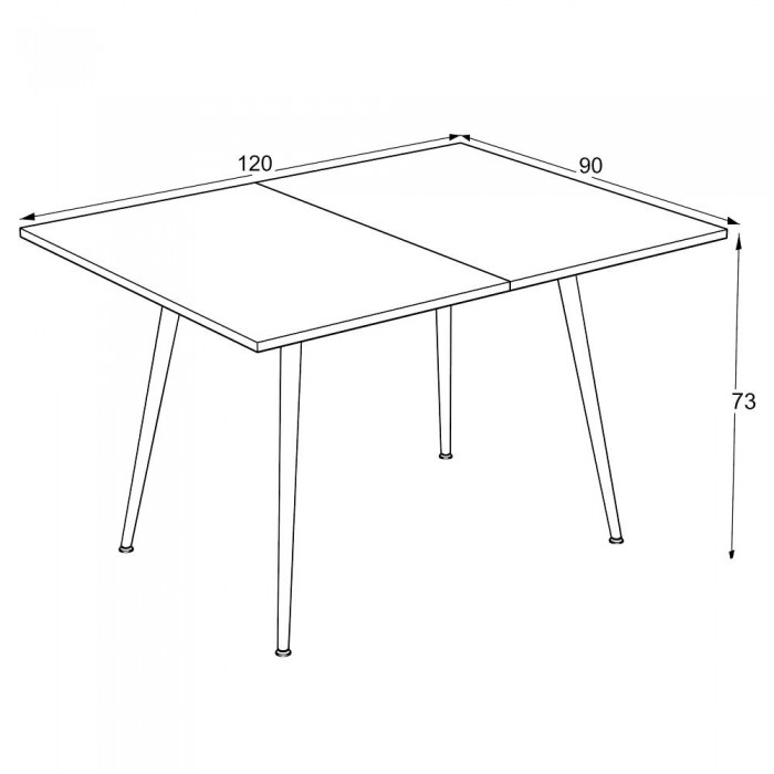Tραπέζι Lume Επεκτεινόμενο