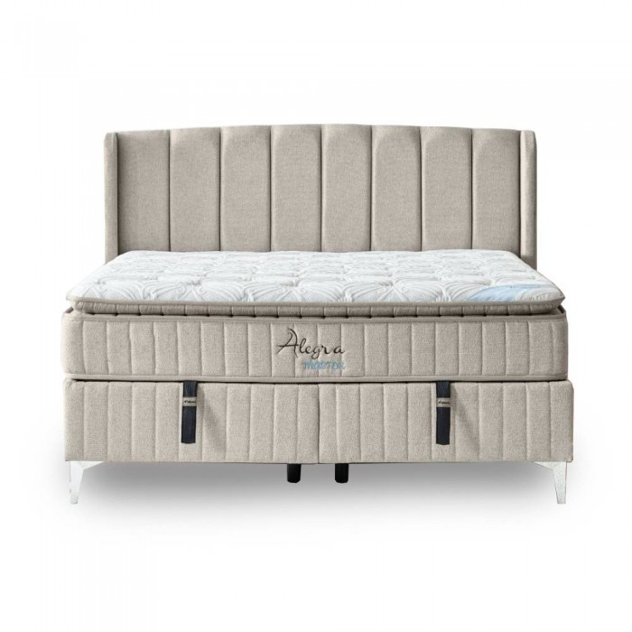 Κρεβάτι Master Alegra με αποθηκευτικό χώρο και  ανατομικό στρώμα 160Χ200