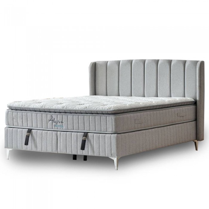 Κρεβάτι Master Alegra με αποθηκευτικό χώρο και  ανατομικό στρώμα 160Χ200