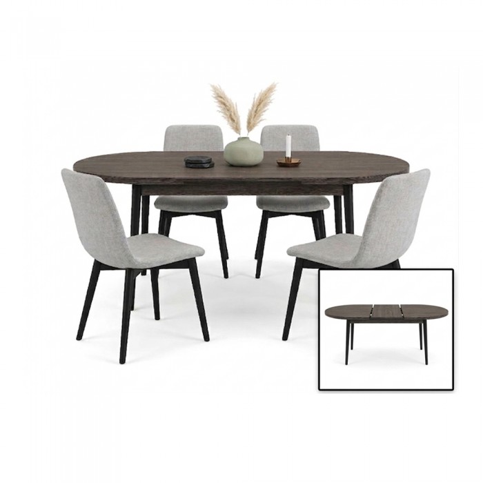 Tραπέζι Oval Rustic Επεκτεινόμενο