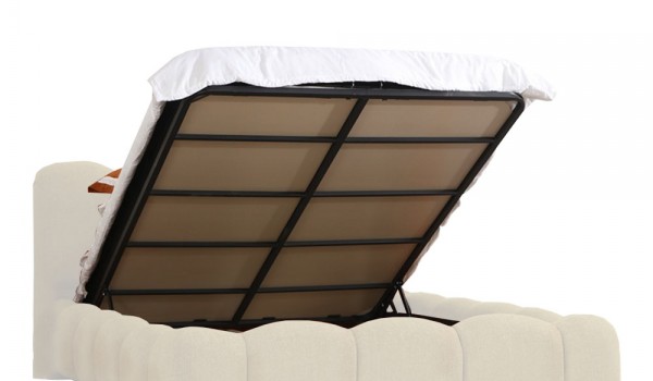 Κρεβάτι Pablo  με αποθηκευτικό χώρο και ορθοπεδικό στρώμα 160*200εκ  