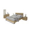 Κρεβάτι διπλό Pavia με στρώμα 