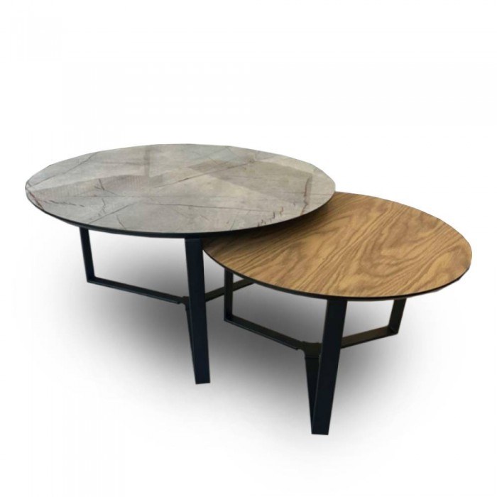 Τραπεζάκια σαλονιού Swiss Grey