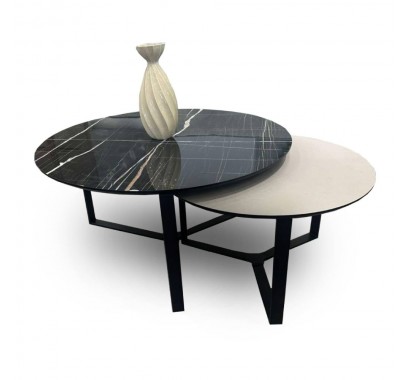 Τραπεζάκια σαλονιού Swiss Black