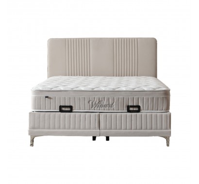 Κρεβάτι Winart με αποθηκευτικό χώρο και  ανατομικό στρώμα 160Χ200