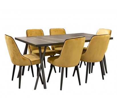 Σετ τραπεζαρίας Nobilya (7 τμχ)