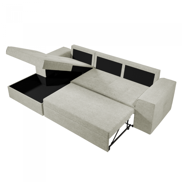Γωνιακός καναπές κρεβάτι Omega