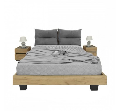 Διπλό κρεβάτι Pavia Pillow με στρώμα