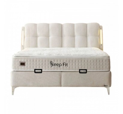 Κρεβάτι Sleep Fit με αποθηκευτικό χώρο(160*200 εκ.) 