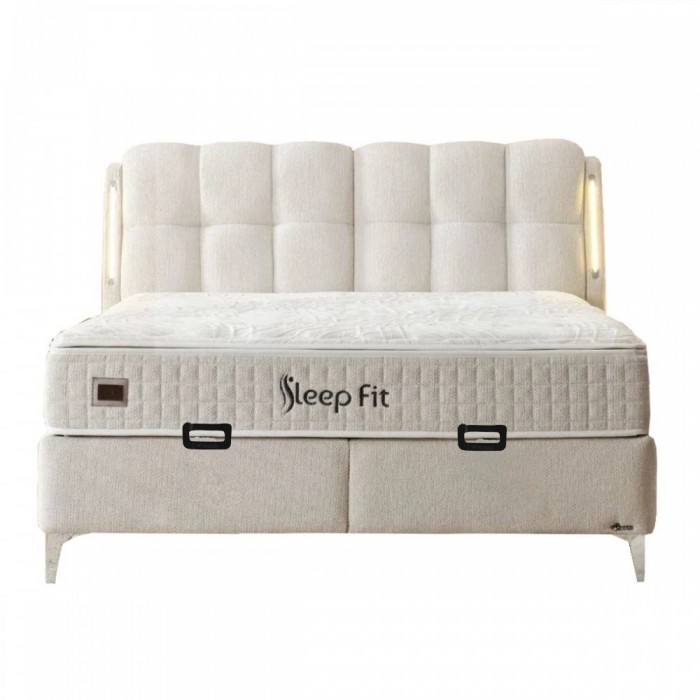 Κρεβάτι Sleep Fit με αποθηκευτικό χώρο(160*200 εκ.)